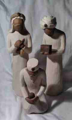 3 Willow Tree Wiseman DEMDACO Susan Lordi GREAT