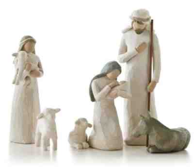 1999 Willow Tree 6 piece Nativity Set Demaco Susan Lordi Pre-owned no box
