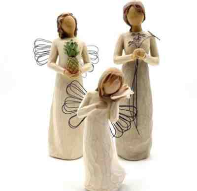 Willow Tree Angel set of 3 figurines