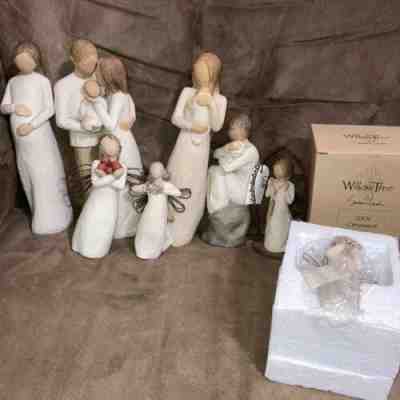 willow tree figurines lot Of 8