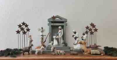 Willow Tree Nativity Set by Susan Lordiâ??s , DEMDACO, 20 Piece Collection