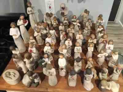 LOT 53 WILLOW TREE DEMDACO SUSAN LORDI FIGURES