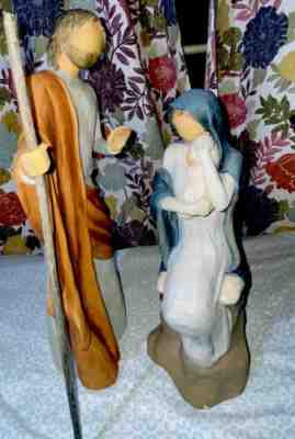 NIB - Willow Tree, The Christmas Story Hand-Painted Nativity Figures 26173