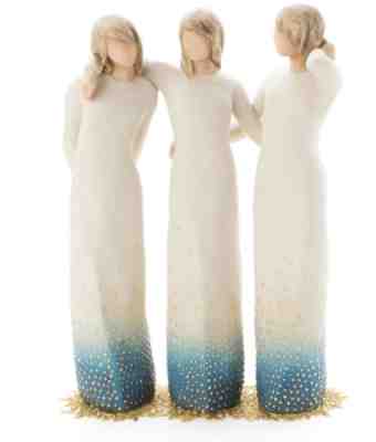 By My Side, Sculpted Hand-Painted Figure Willow TreeÂ® 27368