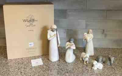 Willow Tree 6 piece Nativity Set Demaco Susan Lordi & Box #26005