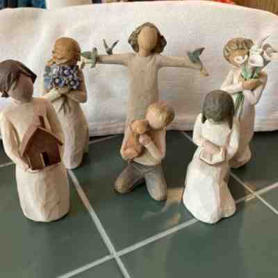 Willow Tree lot of 6 figures