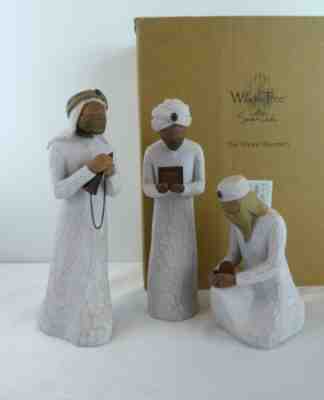 Willow Tree The Three Wisemen Scultped, Handpainted, Nativity Figurines #26027