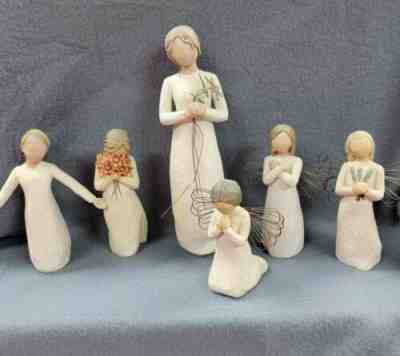 WILLOW TREE Figurines Lot of 6 Collectibles DEMDACO Susan Lordi Collection