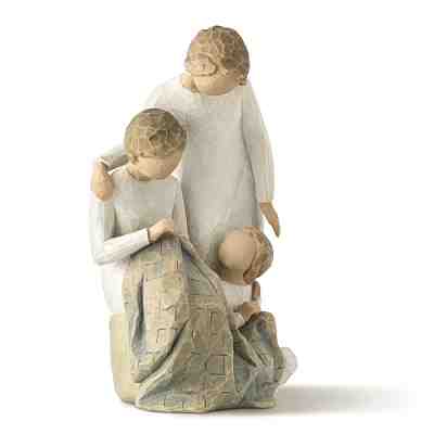 NEW Willow Tree GENERATIONS Quilt Mother Daughter figurine By DEMDACO # 26167
