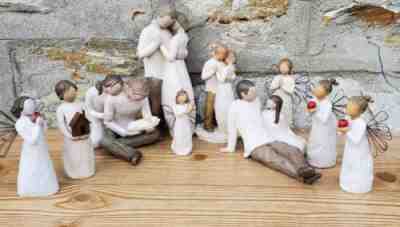 WILLOW TREE Demdaco by Susan Lordi Figurine Of 11 Pieces GREAT LOT!