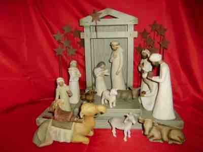 Complete NATIVITY SET by Willow DEMDACO