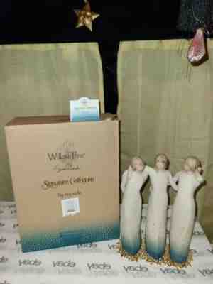 DEMACO Willow Tree by My Side, Sculpted Hand-Painted Figure#27368 NEW in Box