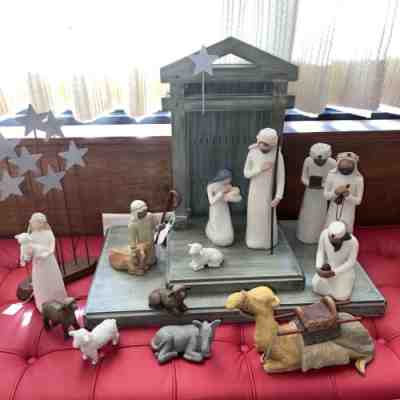 willow tree nativity set 16 2003 W/ NO no Boxes Have Orig Receipt & Mag Page