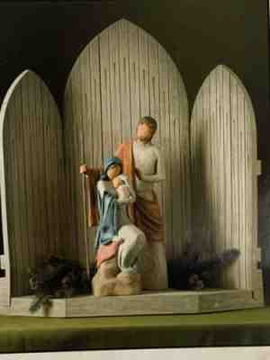 Willow Tree The Christmas Story with Sanctuary Sculpted Hand-Painted Nativity