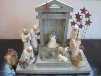 NATIVITY SET by Willow Tree DEMDACO - With Original Boxes