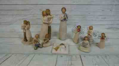 Lot of 10 - Willow Tree DEMDACO Susan Lordi Assorted Figurines