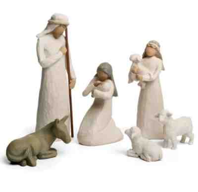 Demdaco Willow Tree Nativity Set 6-Piece Sculpted Hand-painted #26005 Sue Lordi