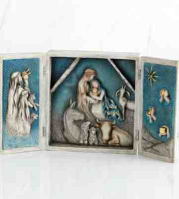 willowtree Starry Night Nativity, sculpted by Susan Lord, 8.5â?h_FRee ship