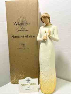 Willow Tree Signature Vigil Luminary of Love Hope Healing Comfort Welcome NMIB