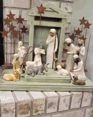 WILLOW TREE NATIVITY by Susan Lordis Christmas Joy Beautiful 20 Pc Set DEMDACO