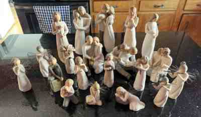 Lot of 20 Willow Tree Angels DEMDACO Susan Lordi Figurines