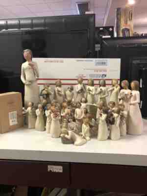 Lot of 34 Willow Tree Figurines Mix Years 1999 - 2005 DEMDACO SUSAN LORDI