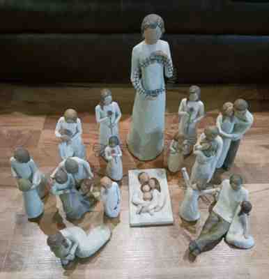 Lot of 15 Willow Tree Figures - DEMDACO Susan Lodi