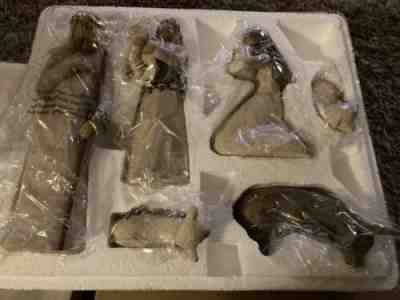 1999 Willow Tree Hand-Painted Nativity Set - 6 Pc Damdaco by Susan Lordi NOS