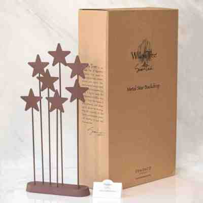 Willow Tree Metal Star Backdrop Accessory for Nativity With Box New
