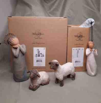 Original Willow Tree Nativity Little Shepherdess and Lots of LoveÂ  - Boxed