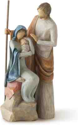 2010 WILLOW TREE The HOLY FAMILY 26290 A Child Is Born SUSAN LORDI Demdaco NOS