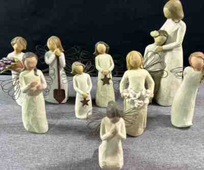 Willow Tree Figurines Lot of 9 - 8 Figurines And 1 Ornament.