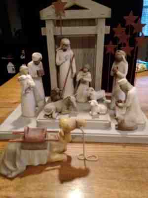 WILLOW TREE NATIVITY by Susan Lordis Christmas Joy Beautiful set