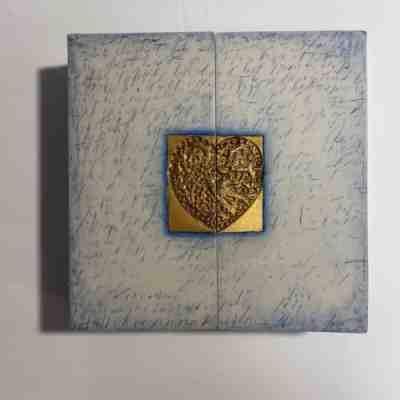 Willow Tree Signature Duet Our Love Song Triptych Hinged Box 2015