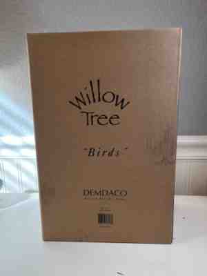 Willow Tree Nativity Birds Sculpture Set Susan Lordi White Dove W/Box 2PC 1999