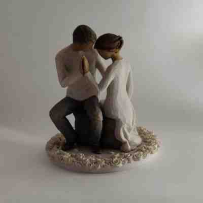 Willow Tree wedding cake topper