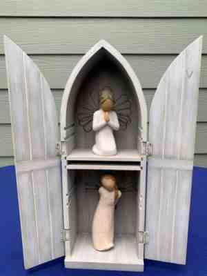 Willow Tree "Reliquary" Roses in my Garden plus 2 angels Demdeco, Susan Lordi