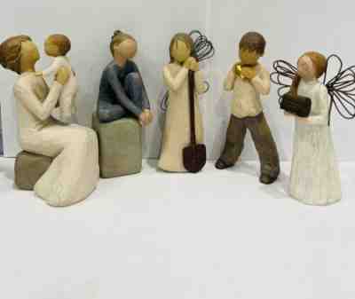 Willow Tree Grandmother, Dancer, Angel of the Garden, Caring lot of 5