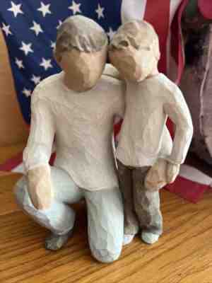 Willow Tree Figurines #26030 Â«Â Father & SonÂ Â» By Susan Lordi - NWOB
