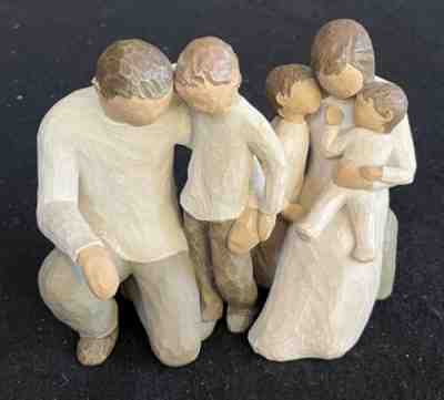 Willow Tree 2002 Quietly 2000 Father and Son 2 pieces Family Praying Susan Lordi