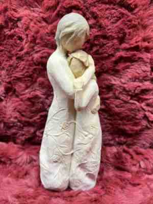 Willow Tree Mother Daughter Figurine Close To Me Doves Floral Embrace Lordi 2008