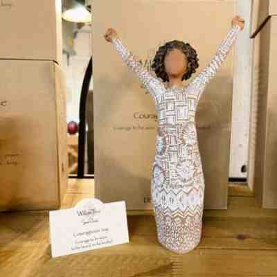 Willow Tree Courageous Joy, Sculpted Hand-Painted Figure