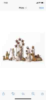 NATIVITY SET by Willow Tree DEMDACO - With Original Boxes