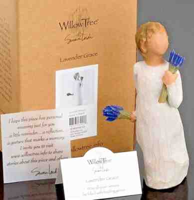 Willow Tree LAVENDER GRACE Figurine, Susan Lordi, Demdaco, New In Box