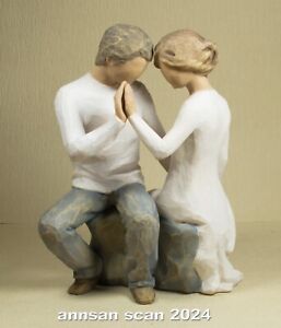 Willow Tree figure loving couple AROUND YOU Susan Lordi © 2012 Demdaco #20863