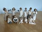DEMDACO Lot Of 11 Willow Tree People Figurines