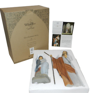 Willow Tree Susan Lordi The Christmas Story Mary Joseph Baby Jesus Nativity 14"