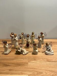 Willow Tree - Lot of 11 Angels -Demdaco by Susan Lordi