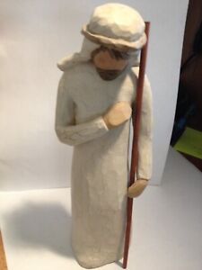 Willow Tree 1999 Demdaco Nativity Joseph w Staff  Susan Lordi REPLACEMENT PIECE
