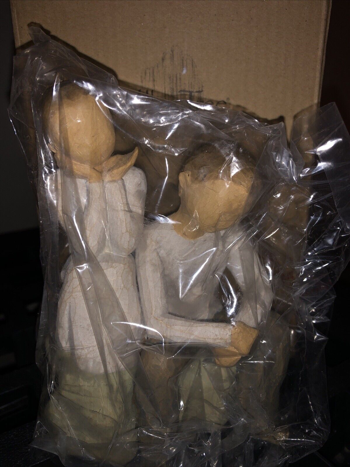 Willow Tree Brother and Sister, Sculpted Hand-Painted Figure - 26187